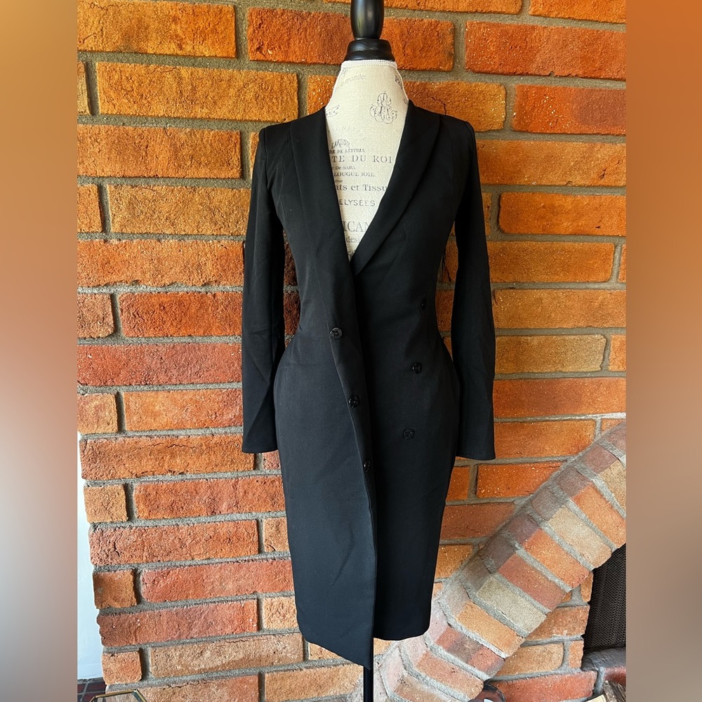 Tuxedo dress